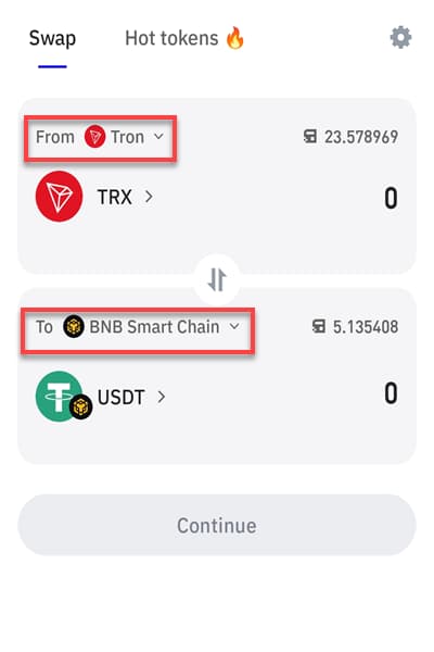 سواپ کراس چین در تراست والت سواپ کراس چین در تراست والت