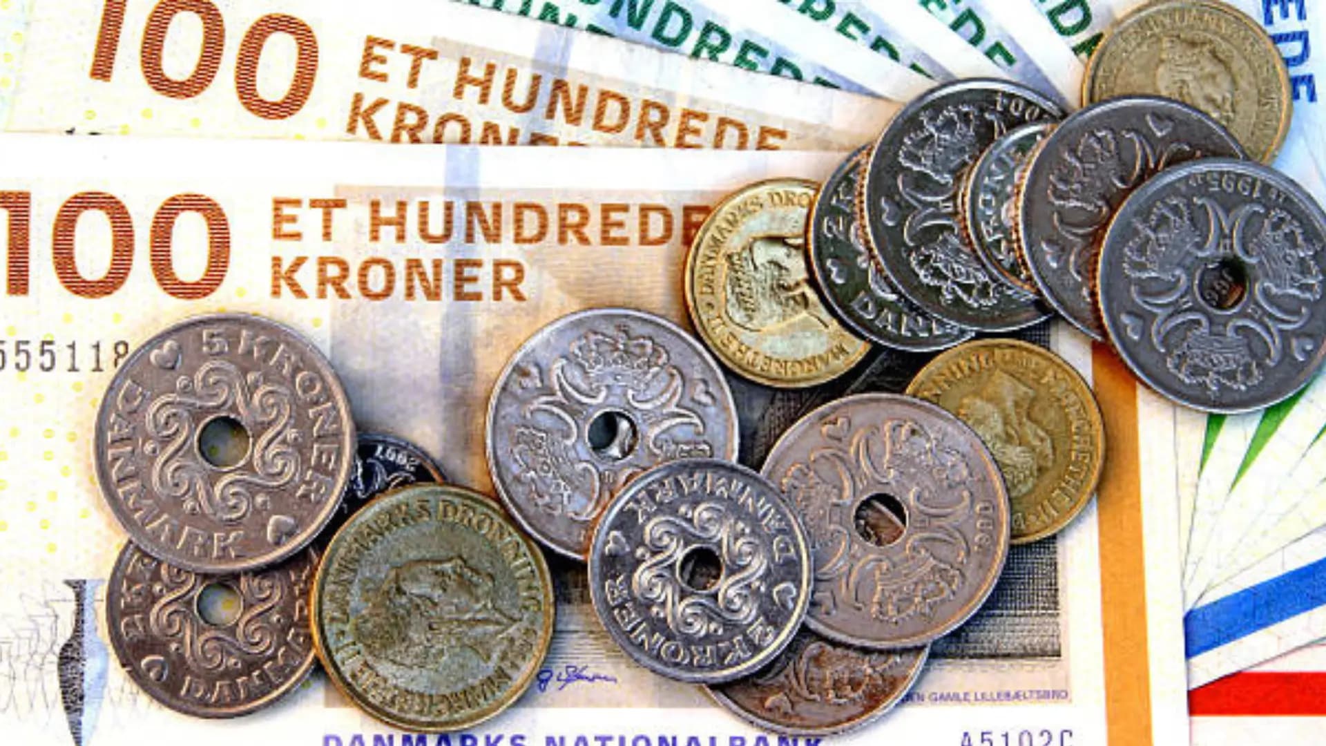 قیمت کرون دانمارک امروز یکشنبه ۱۸ خرداد ۱۴۰۴ danemark-money