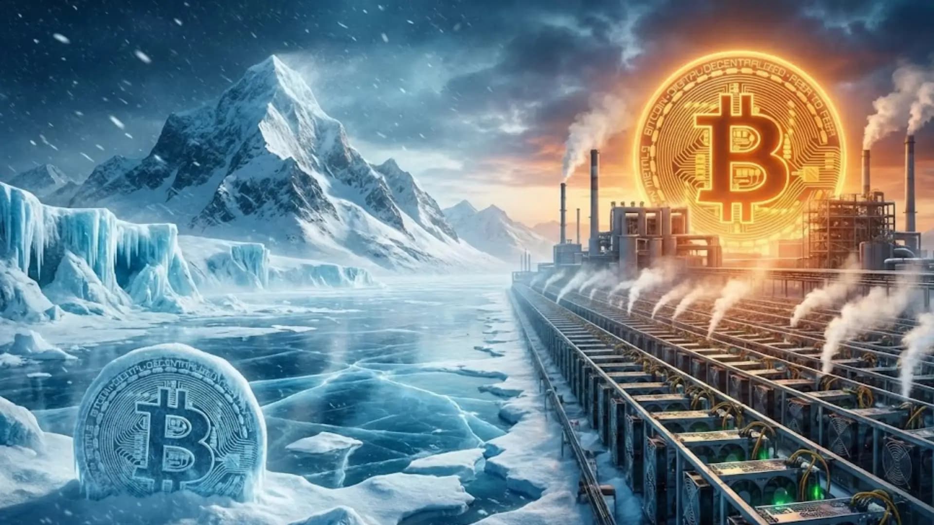 کاهش هش ریت بیت کوین کاهش هش ریت بیت کوین