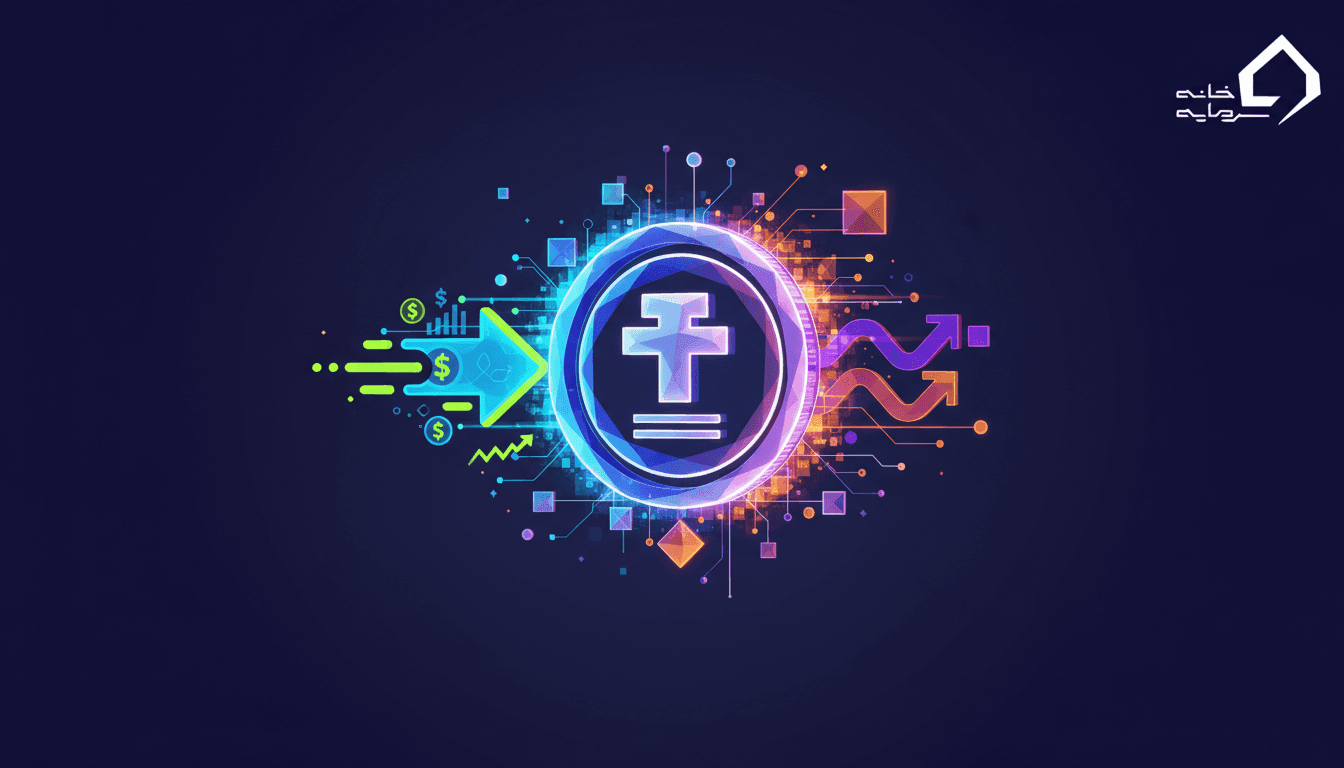 send-tether-1.png-1 ارزانترین روش انتقال تتر ۲۰۲۶ | جدول مقایسه و انتخاب بهترین شبکه