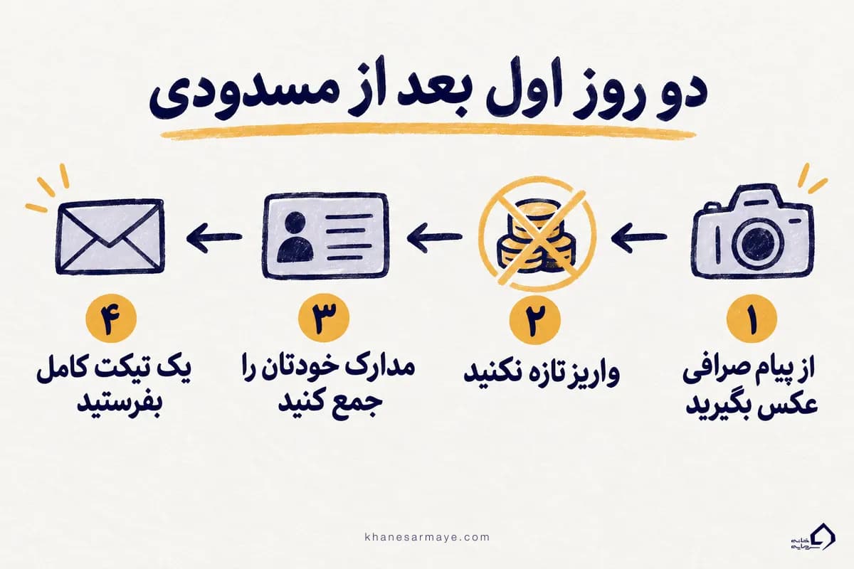 چهار کار دو روز اول بعد از مسدود شدن حساب صرافی خارجی چهار کار دو روز اول بعد از مسدود شدن حساب صرافی خارجی