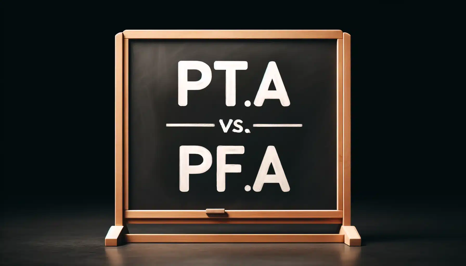 PTA و PFA روی تخته سیاه