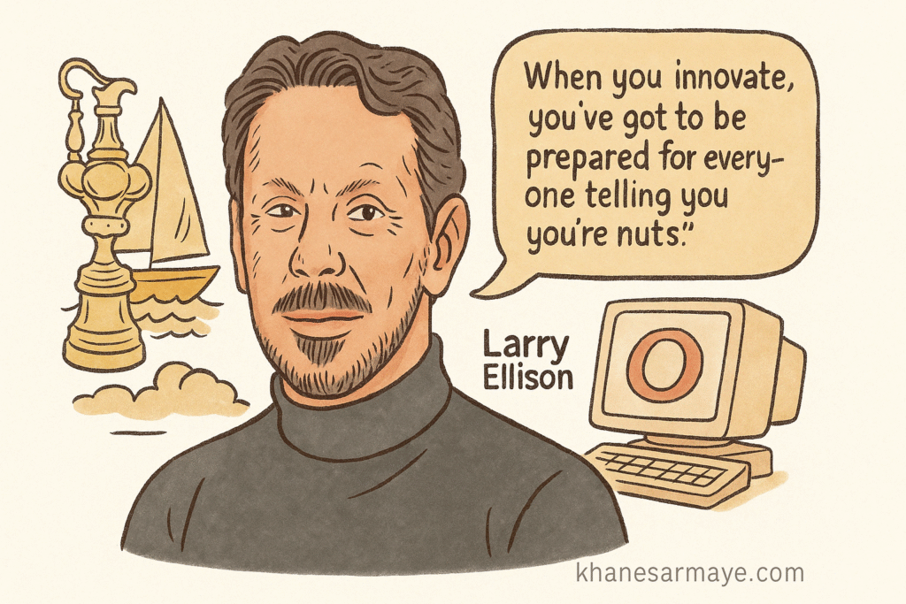 لری الیسون ثروت