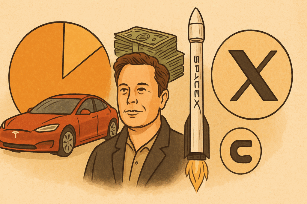 شرکت های ایلان ماسک