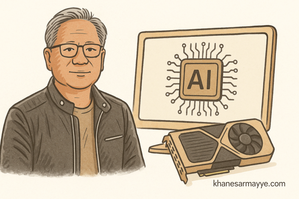 جنسن هوانگ ثروت